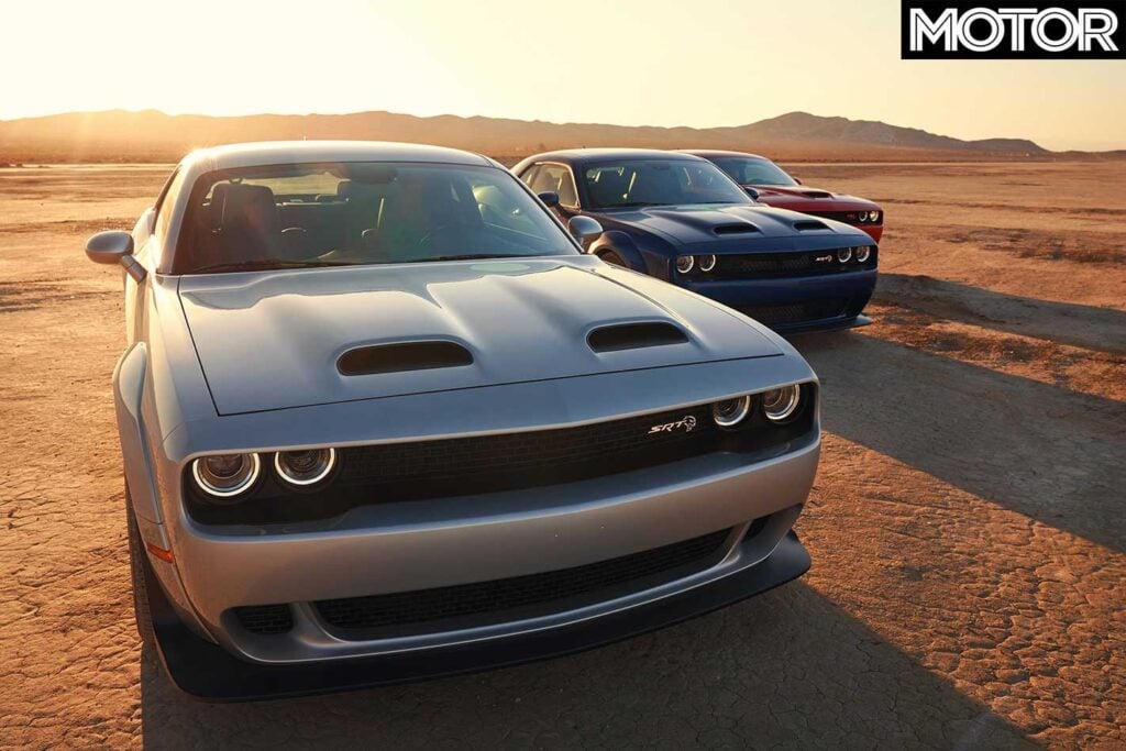 2019 Dodge Challenger SRT Hellcat line up