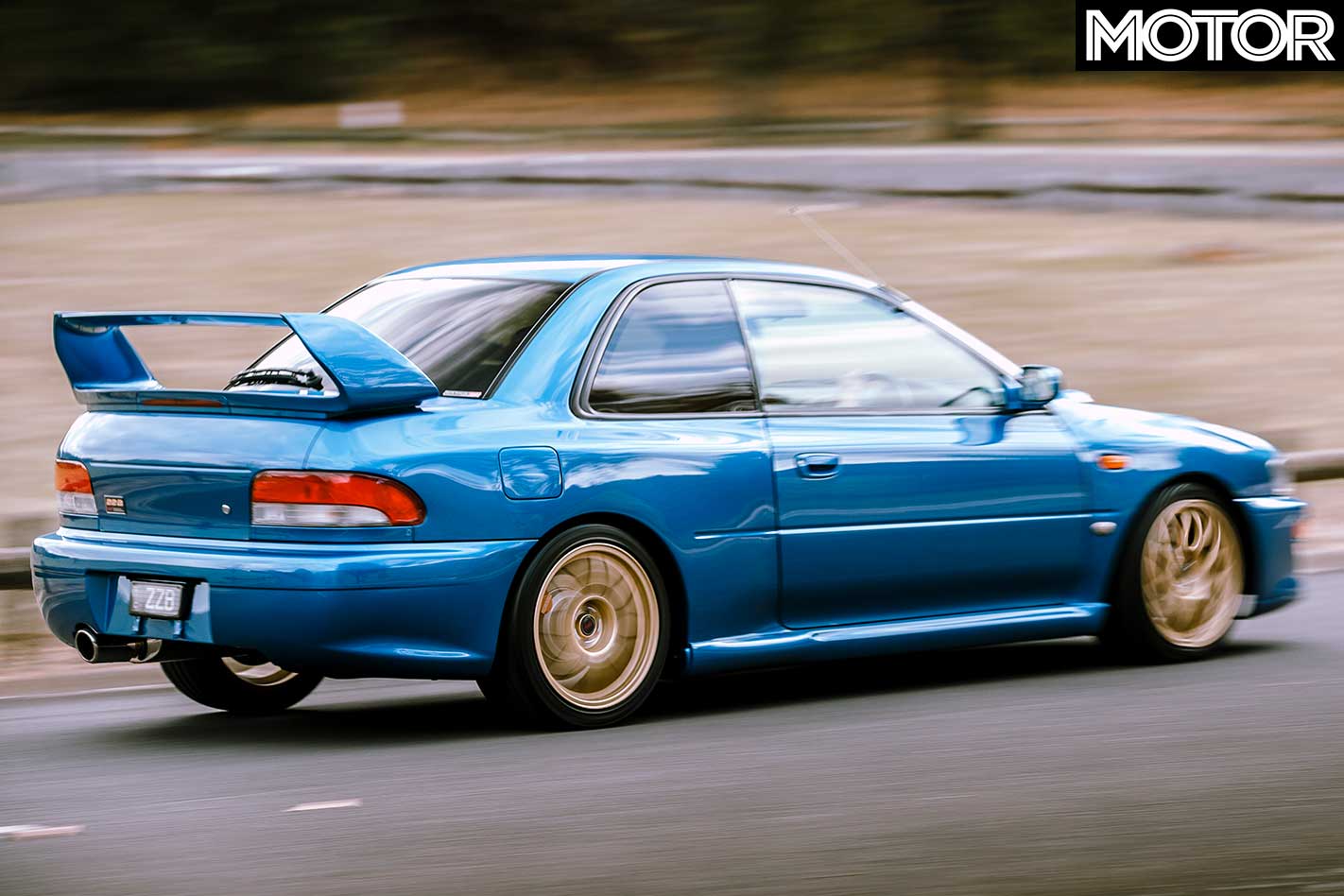 1998 Subaru WRX STI 22B rear