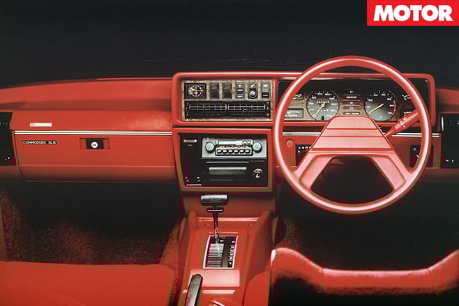 Commodore VB interior