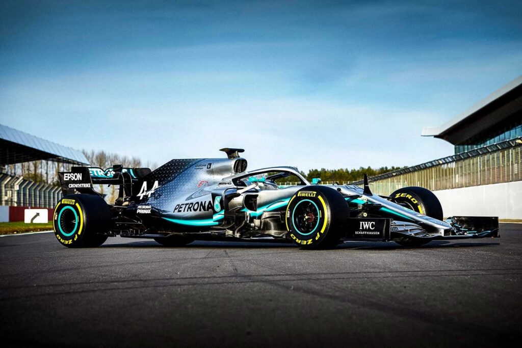Mercedes AMG F1 W10 EQ Power+ driven