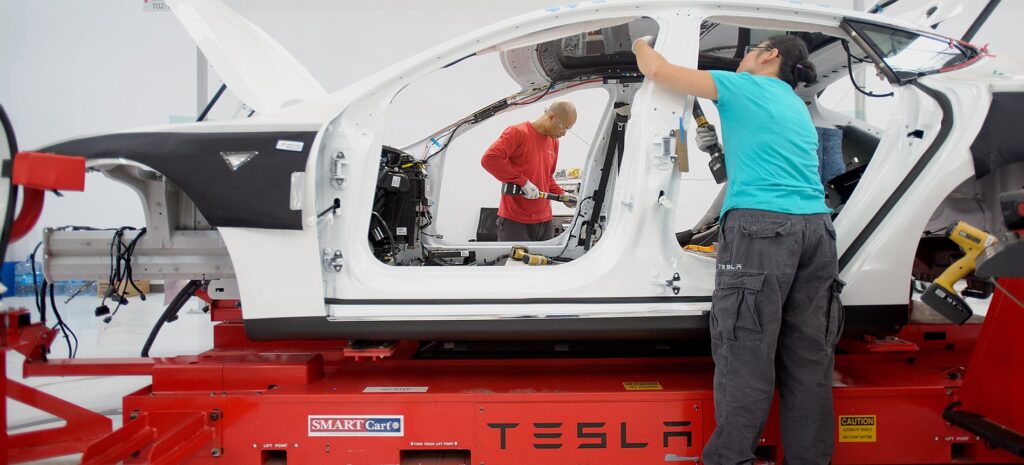 Tesla factory