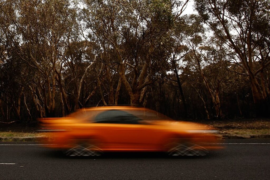 Speeding on public road