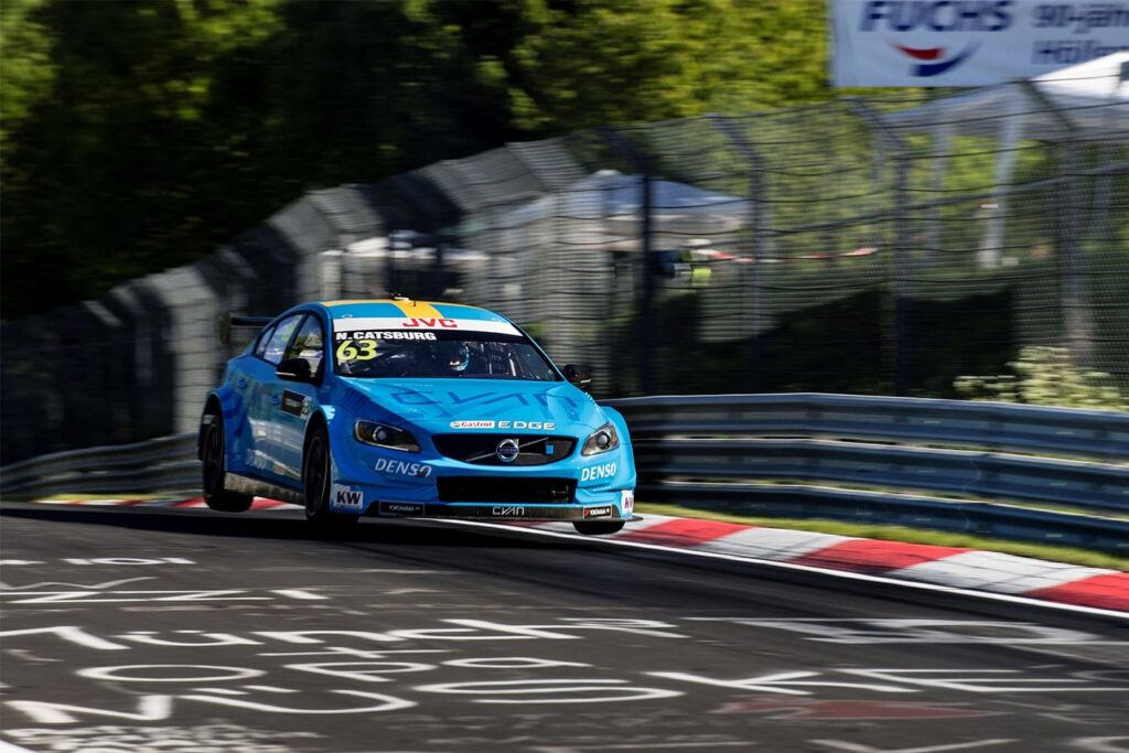 Volvo S60 Polestar Cyan racing Catsburg