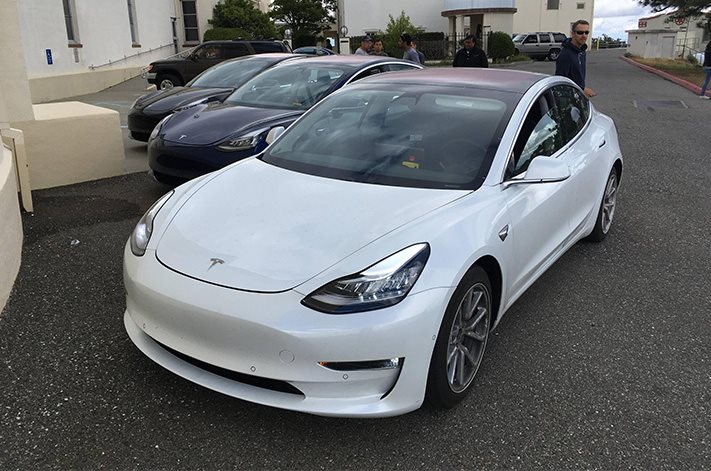 Tesla Model 3 front quarter