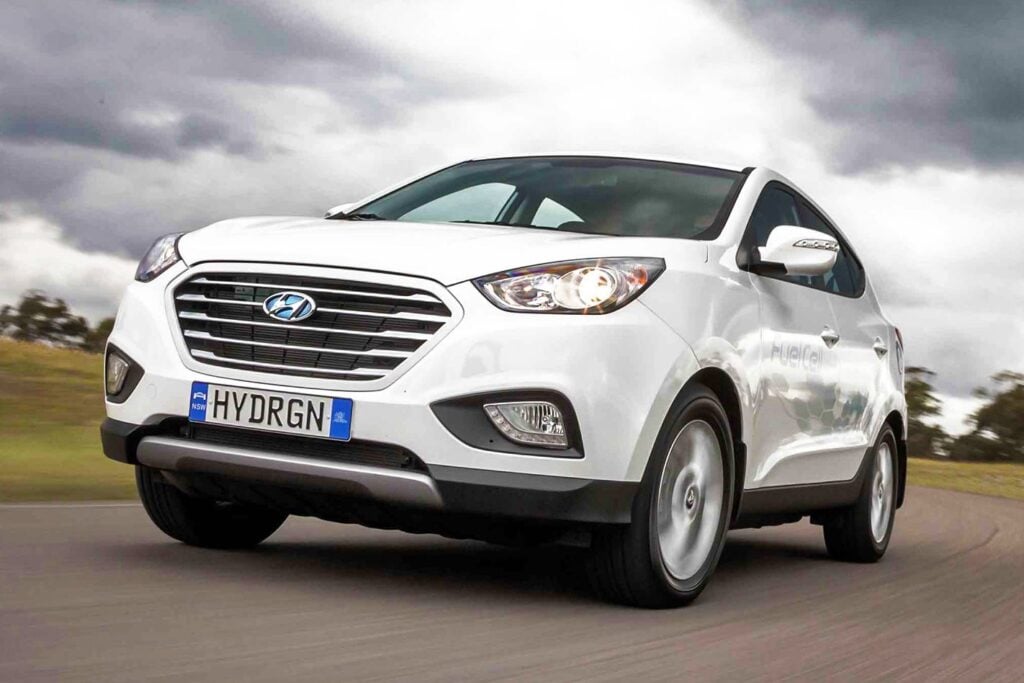 Hyundai ix35 Hydrogen Fuel Cell car