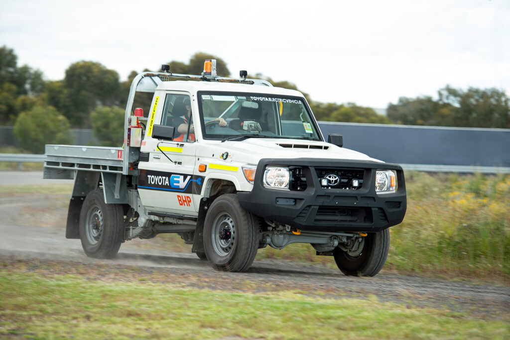 BHP Toyota EV trial