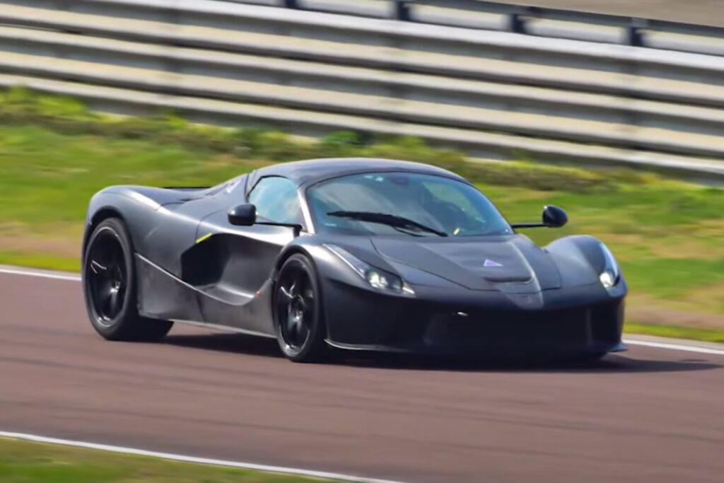 Ferrari Laferrari successor spied