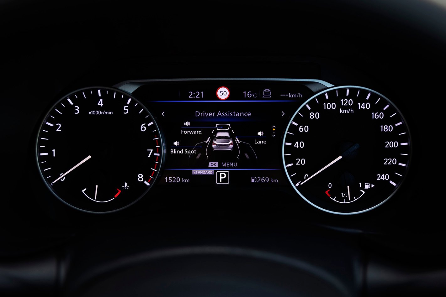 Nissan Juke guages