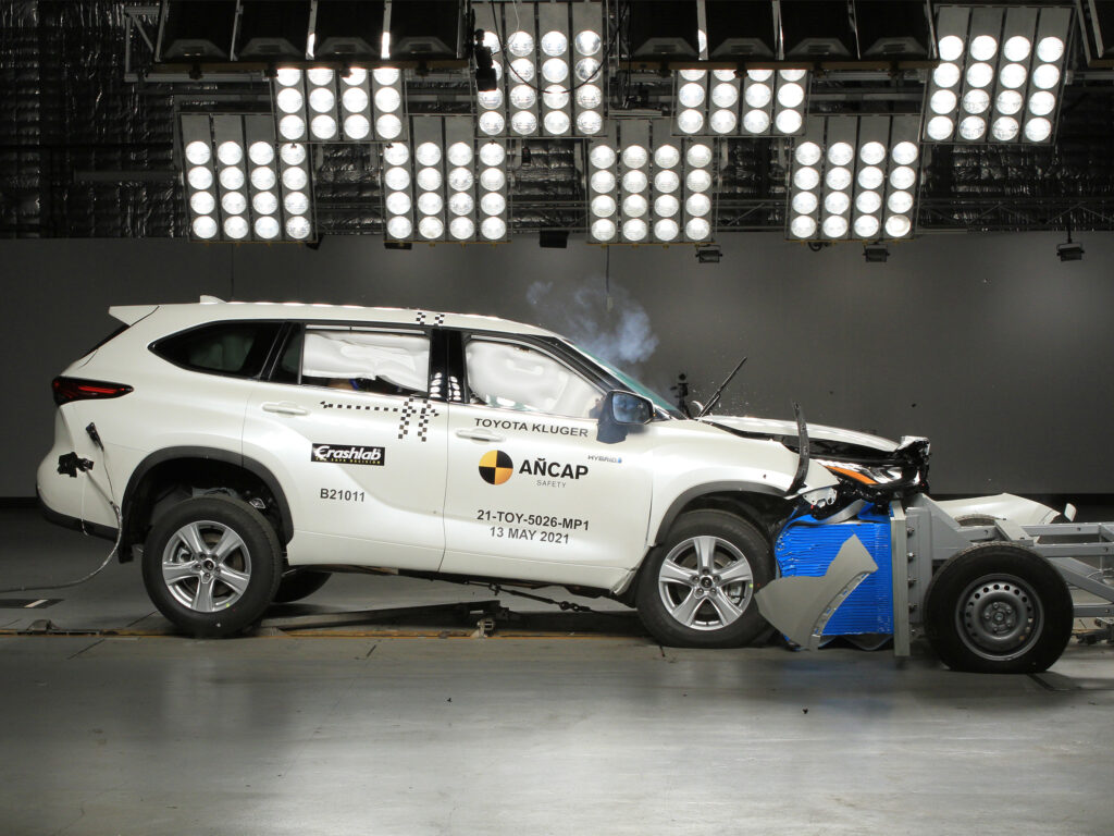Toyota Kluger ANCAP test