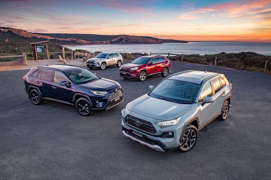 Toyota RAV4 range