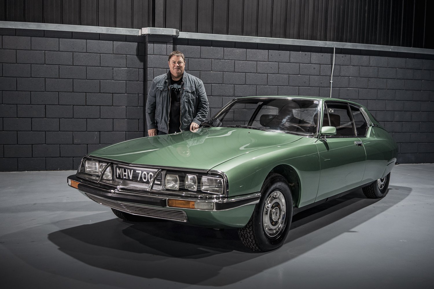 Mike Brewer and Citroen SM