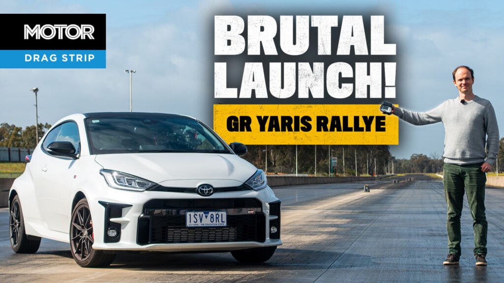 2021 Toyota GR Yaris Rallye performance testing