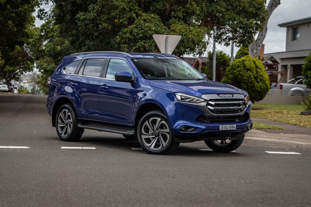 2021 Isuzu MU-X LS-T Long Term Cobalt Blue Mica Australia SRawlings