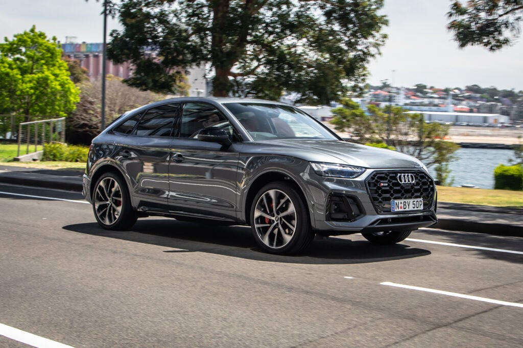 2022 Audi SQ5 Sportback grey Australia review