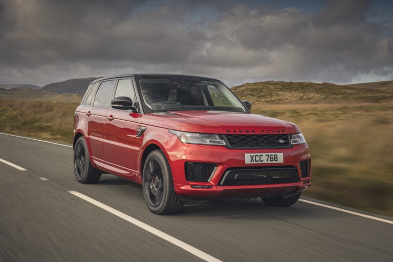 2021 Range Rover Sport HST D350 MHEV Firenze Red Metallic UK-spec