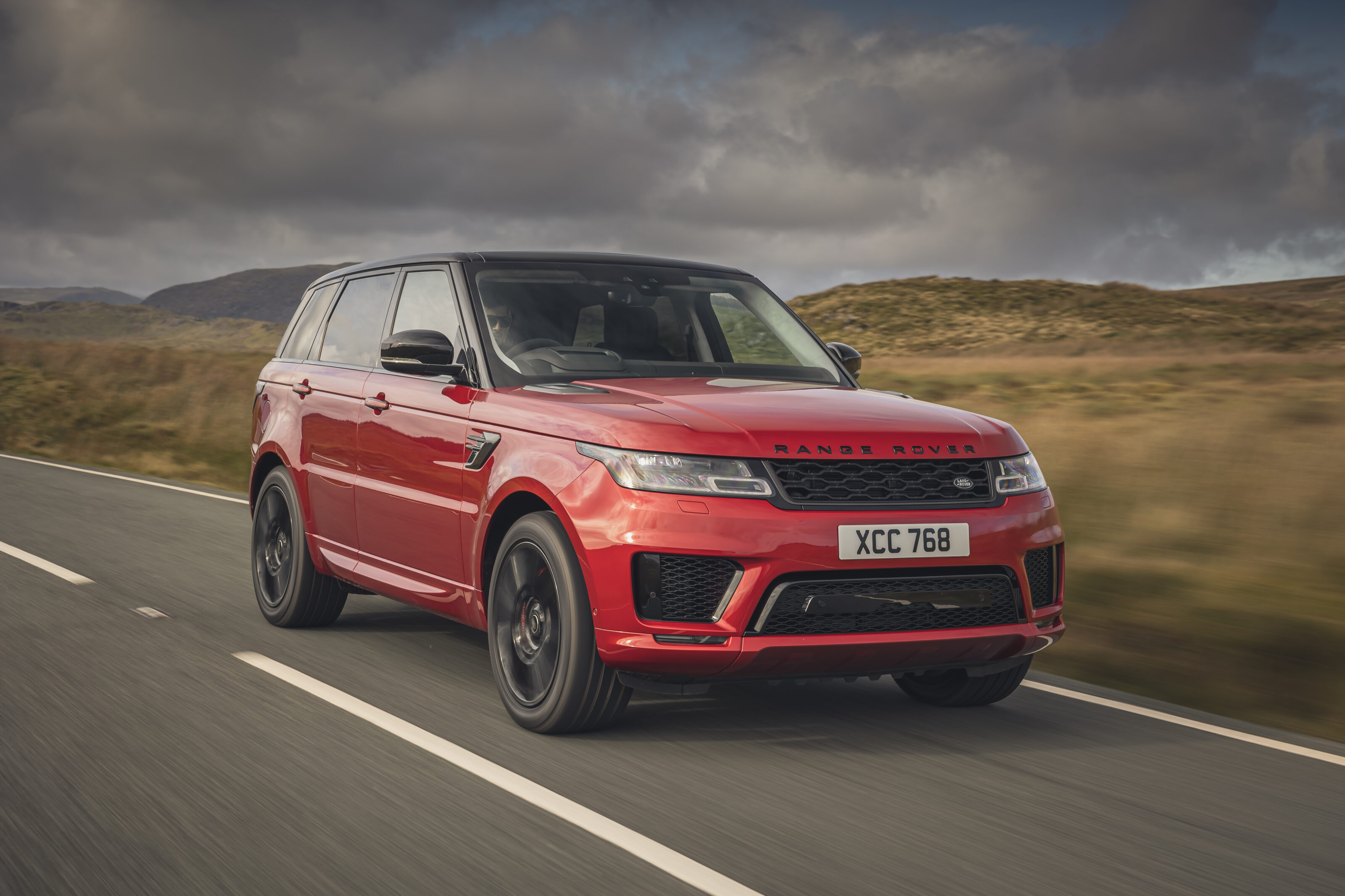 2021 Range Rover Sport HST D350 MHEV Firenze Red Metallic UK-spec