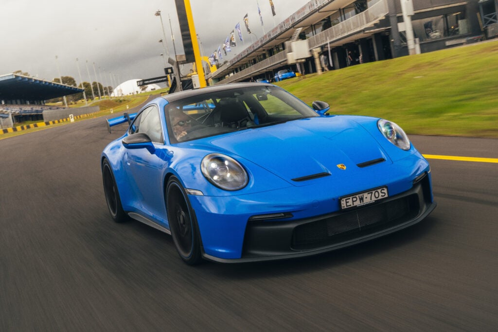 2022 Porsche 911 GT3 Shark Blue Australia