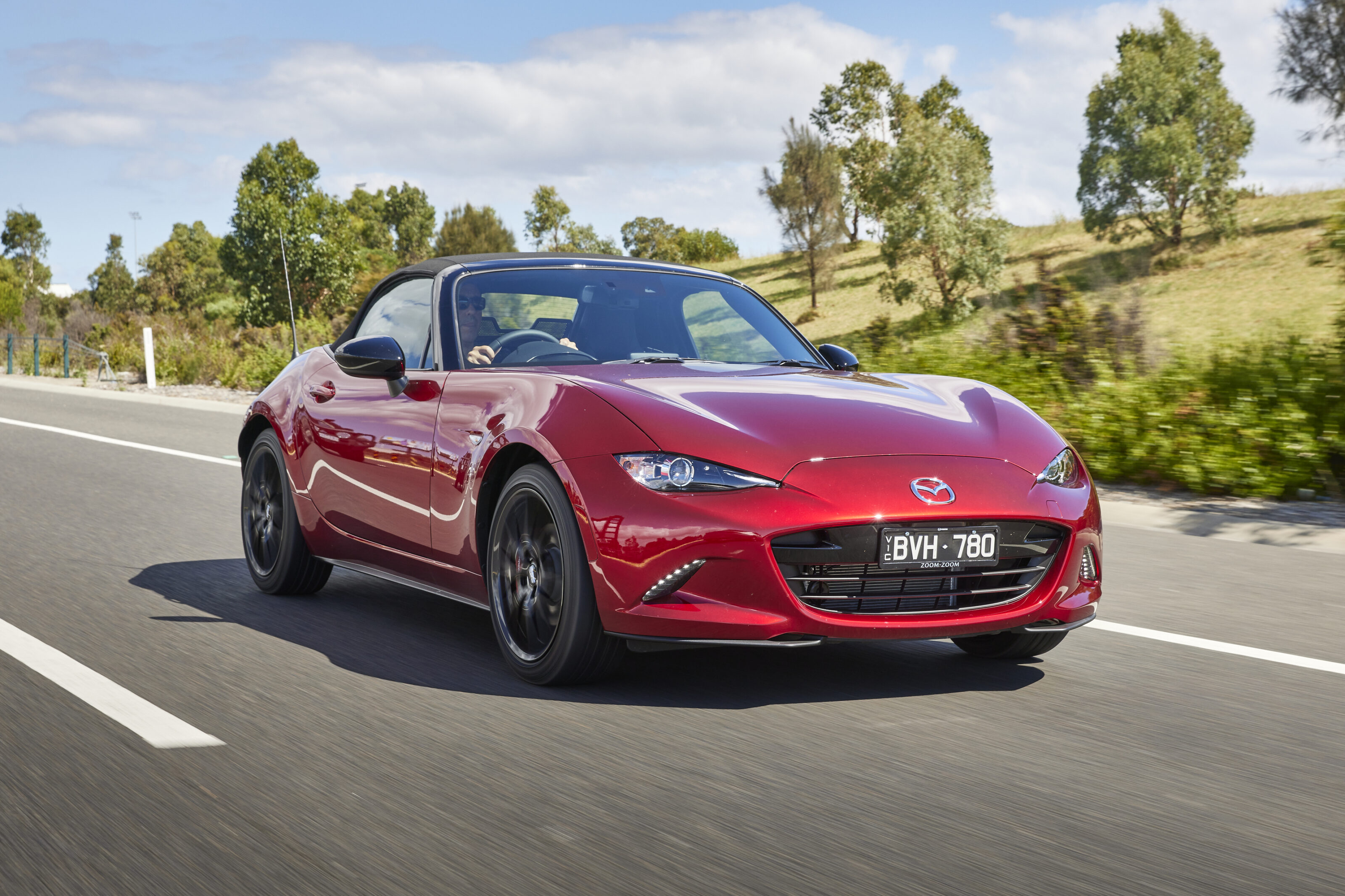 2022 Mazda MX-5 GT RS Soul Red Crystal Metallic Australia