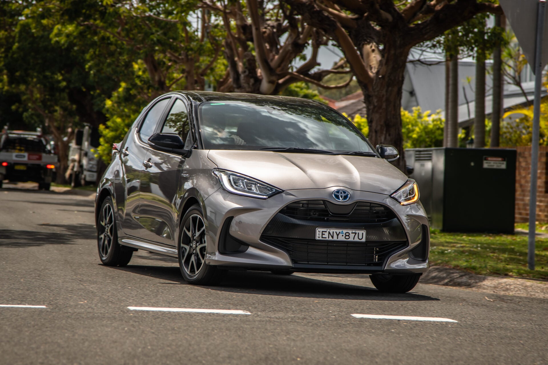 Luxus Toyota Yaris Hybrid 2022 Ebenbild