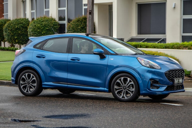 2021 Ford Puma ST-Line Desert Island Blue Australia SRawlings