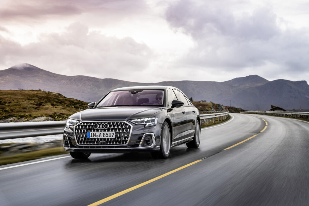 2022 Audi A8 L Mahattan Grey EU-spec