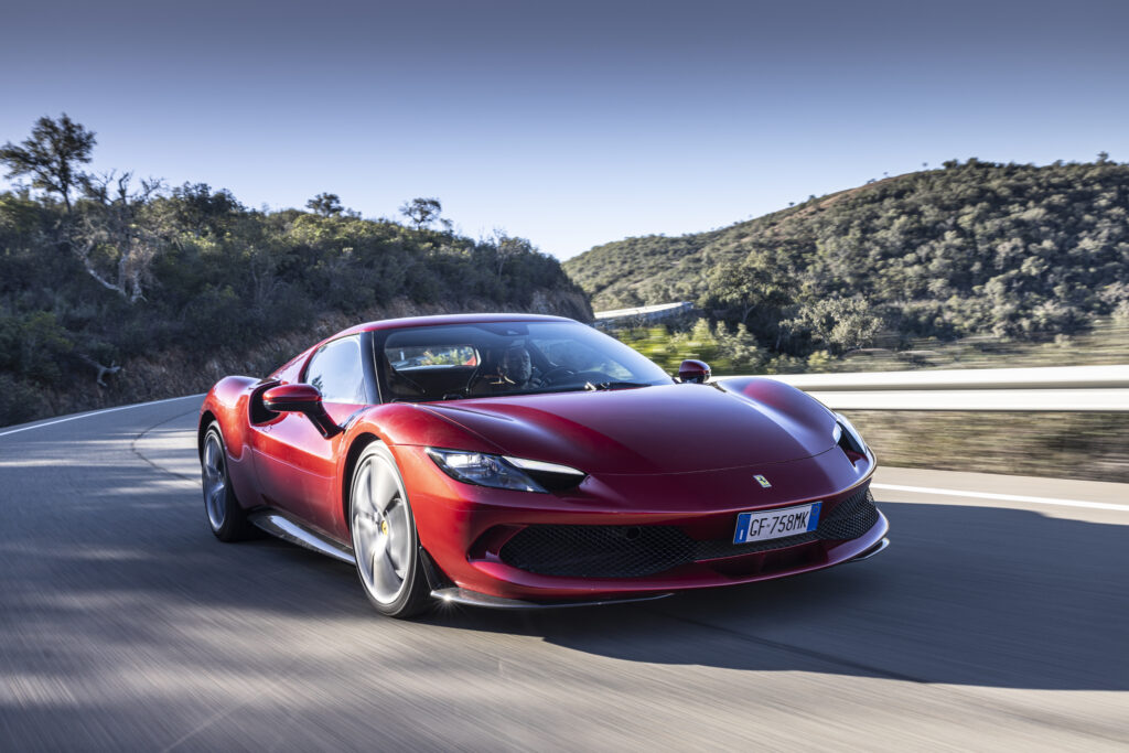 2022 Ferrari 296GTB Rosso Imola EU-spec
