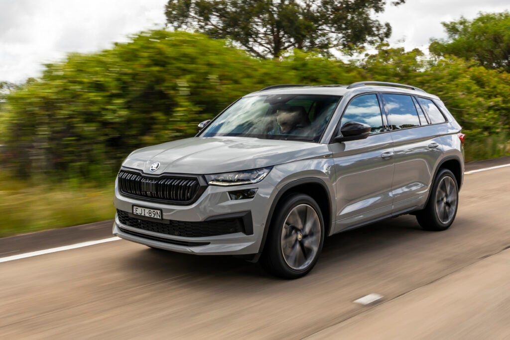 2022 Skoda Kodiaq Sportline Steel Grey Australia