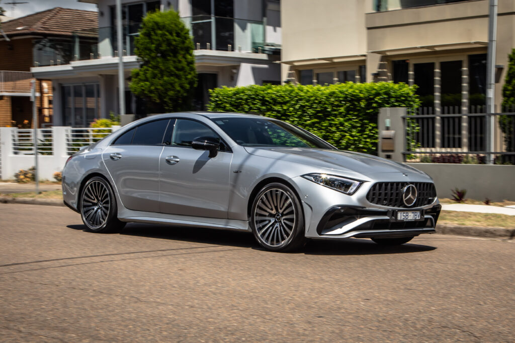 2022 Mercedes-AMG CLS 53 4MATIC+ High-tech Silver Metallic Australia SRawlings
