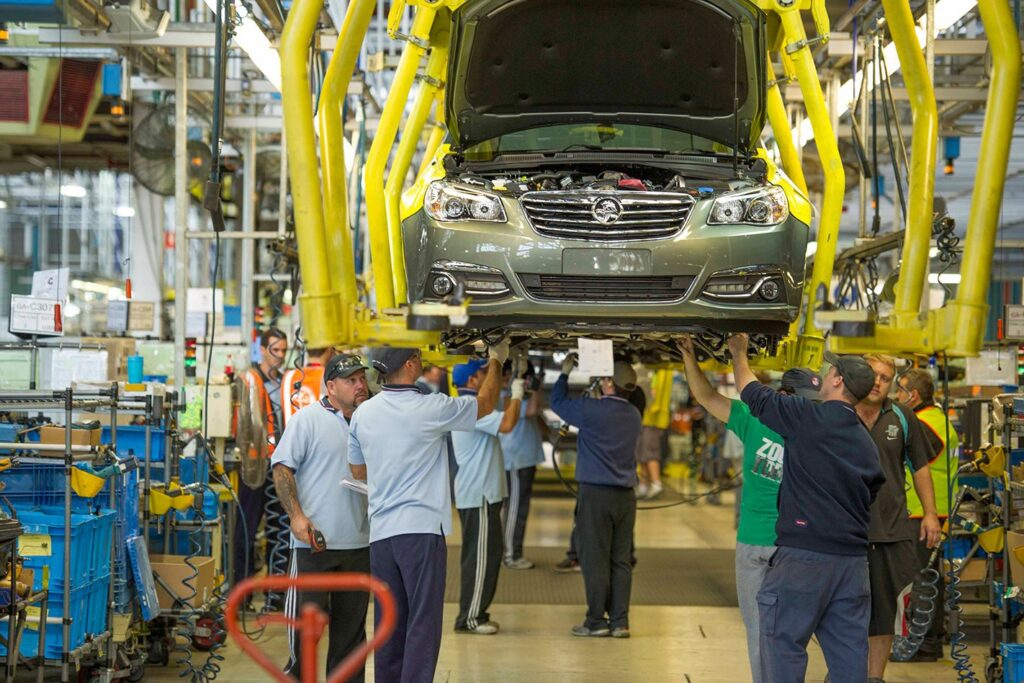 Holden Manufacturing plant in Elizabeth, South Australia
