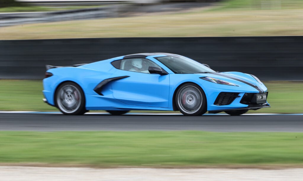 2022 Chevrolet C8 Corvette Stingray Z51 Rapid Blue Australia CBrunelli