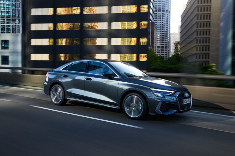 2022 Audi A3 sedan 40 TFSI Daytona Grey Australia