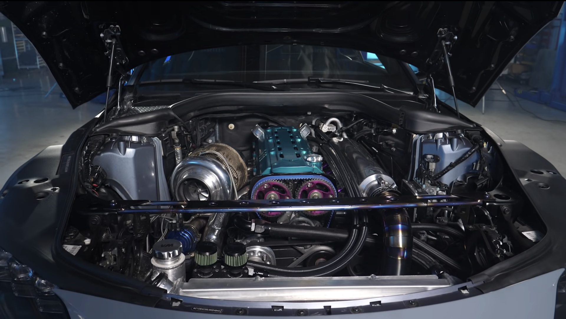 2JZ-engined A90 Toyota Supra shown on dyno