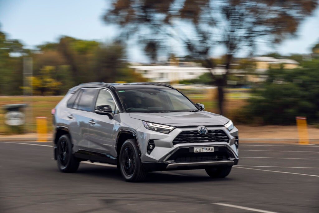 2022 Toyota RAV4 XSE Hybrid Silver Sky Australia ABrook