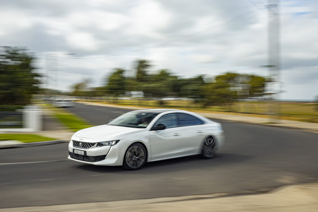 2022 Peugeot 508 GT Fastback Plug-in Hybrid Pearl White Australia ABrook