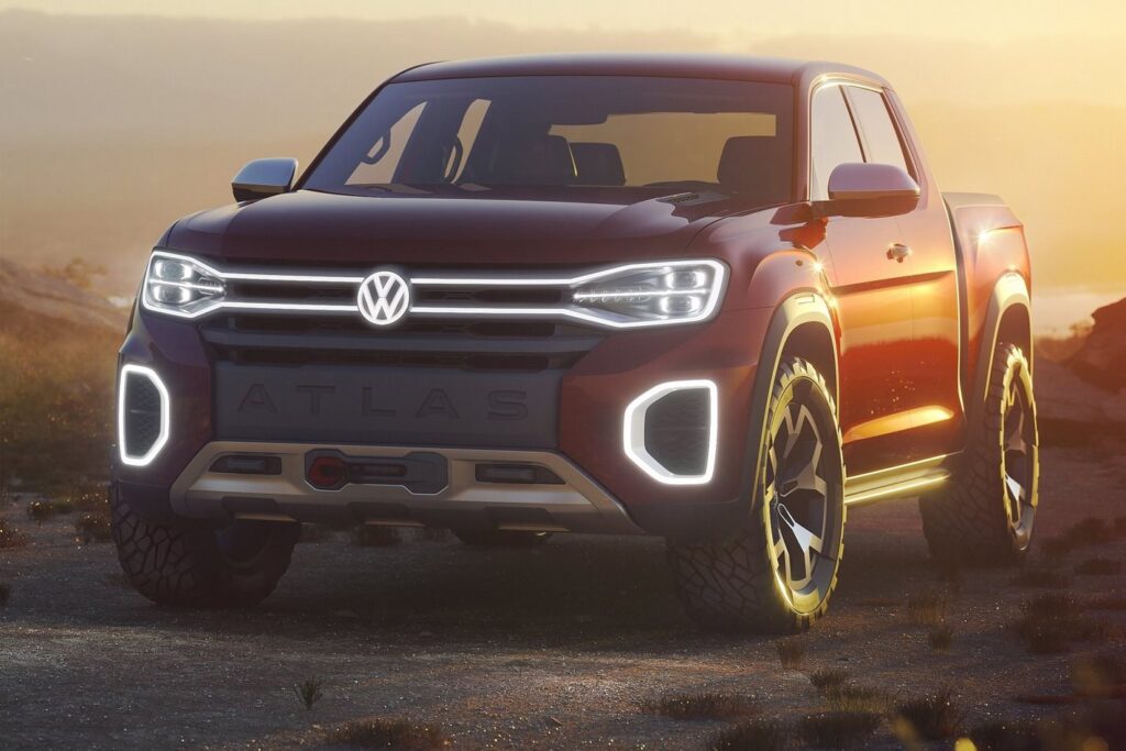 2018 New York motor show VW Atlas Tanoak concept revealed
