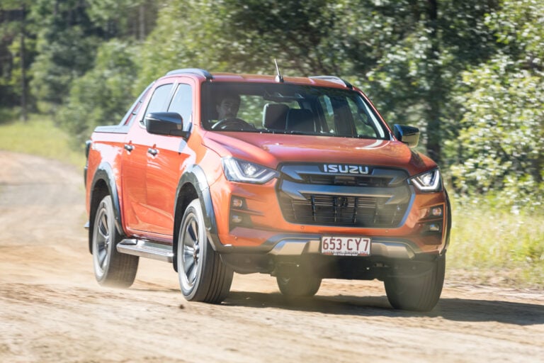 2022 Isuzu D-MAX X-TERRAIN Volcanic Amber Metallic Australia MWilliams