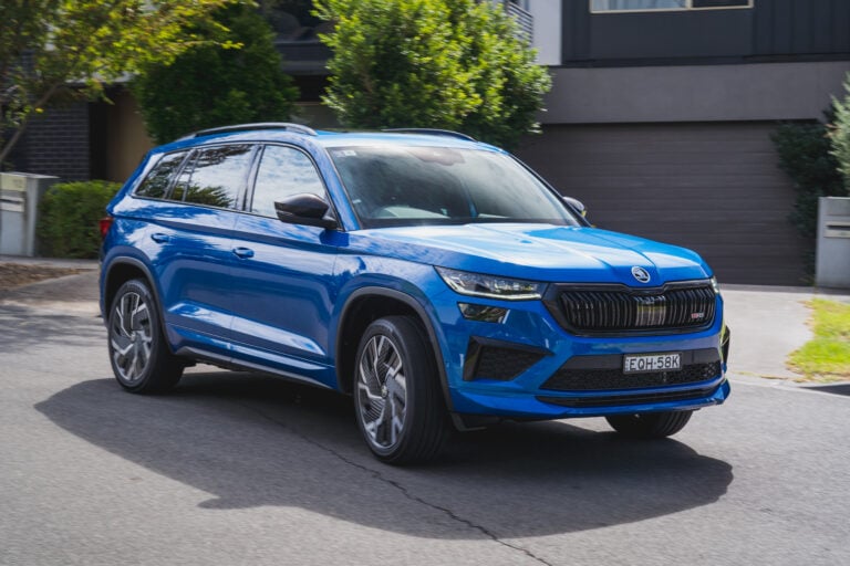 2022 Skoda Kodiaq RS Race Blue Metallic Australia FYang