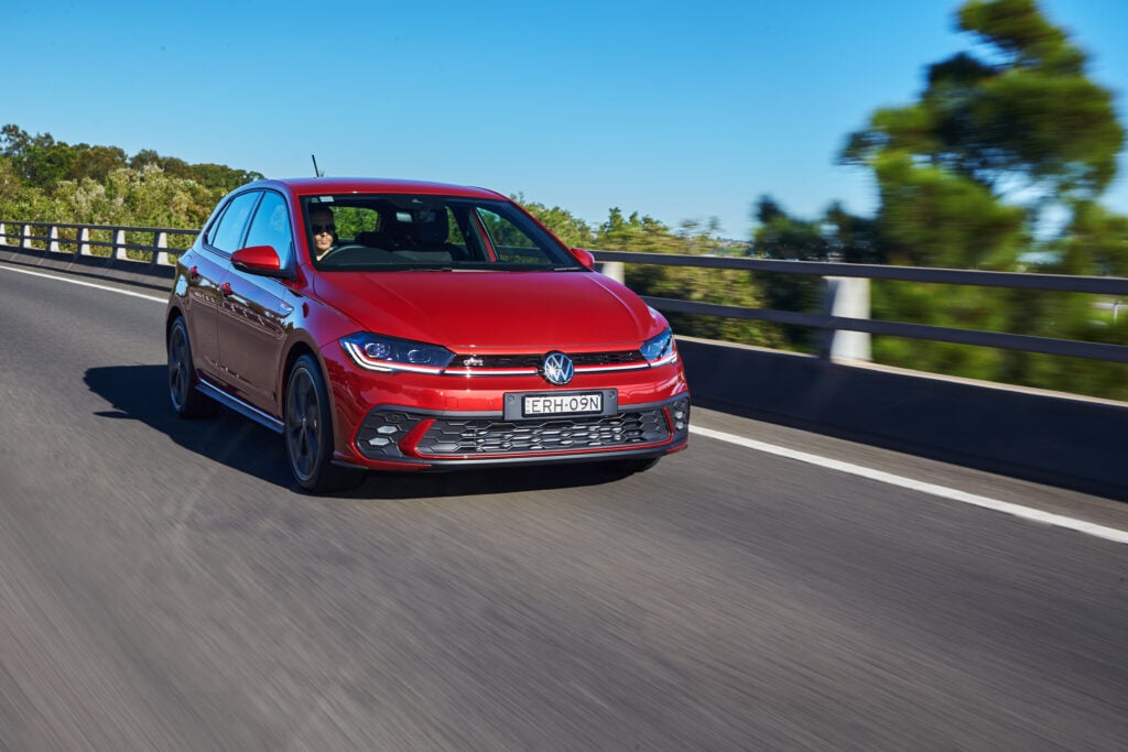 2022 Volkswagen Polo GTI Kings Red Australia