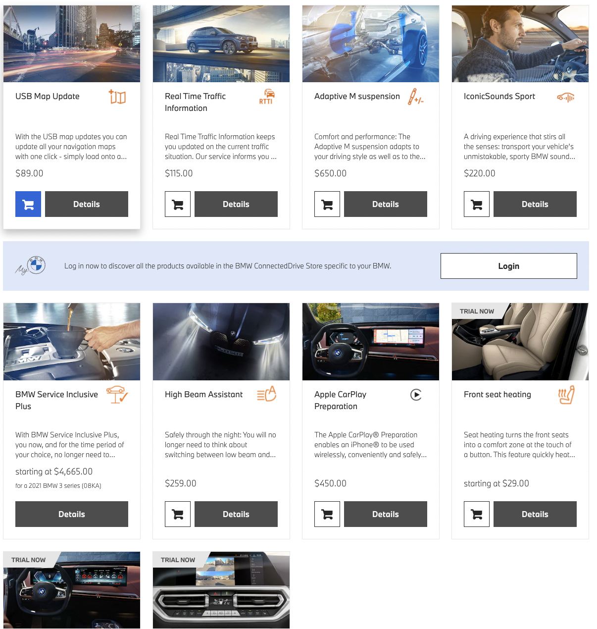 bmw subscription services