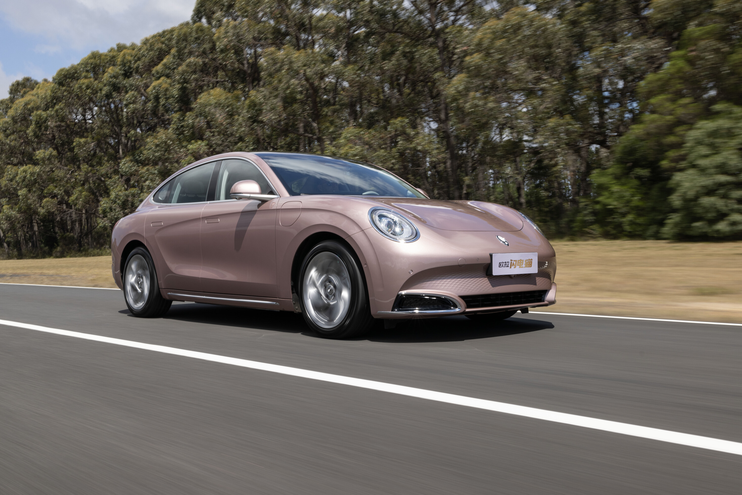 2023 GWM Ora Sport electric sedan digital fuel productions