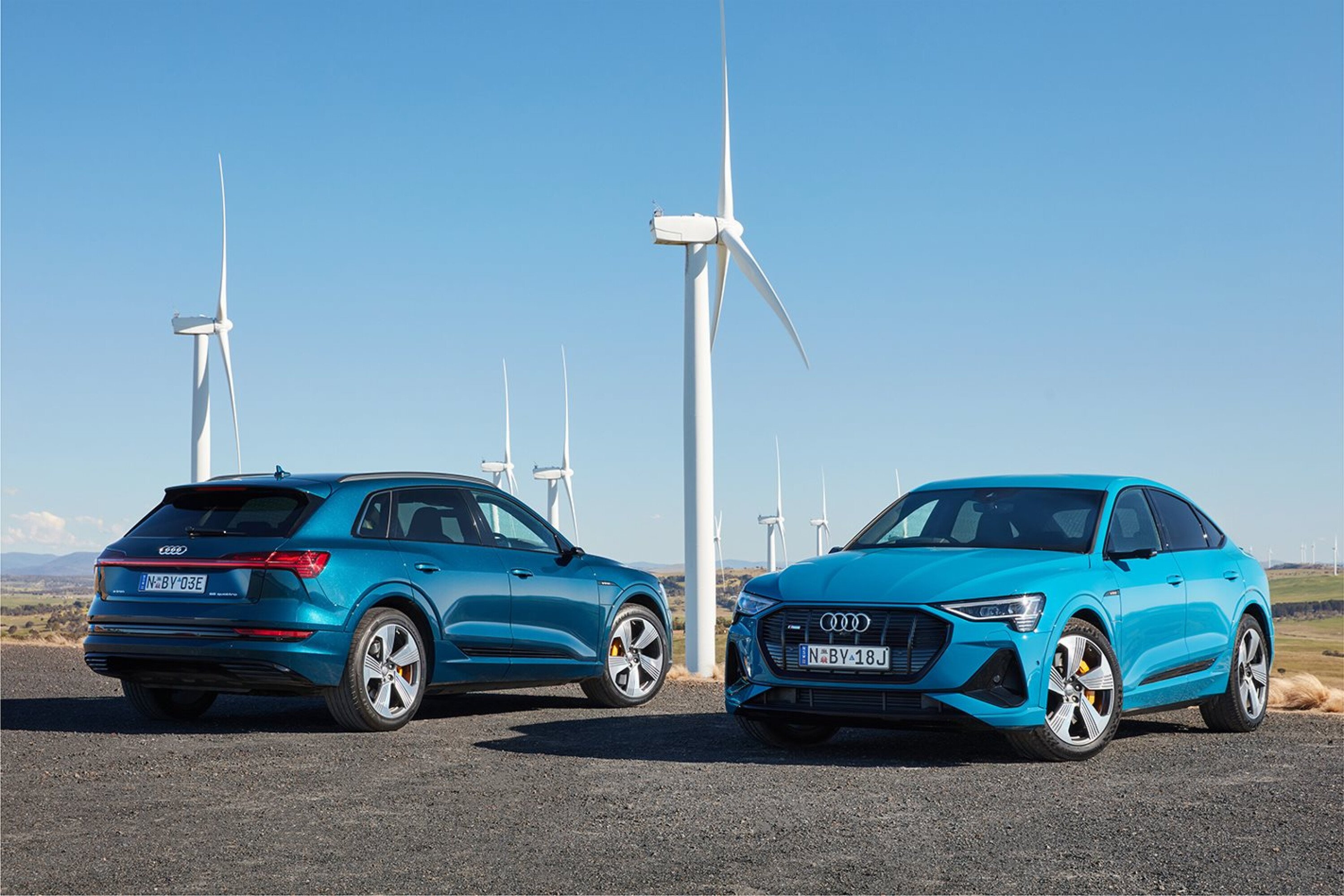 Audi e-tron SUV and Sportback