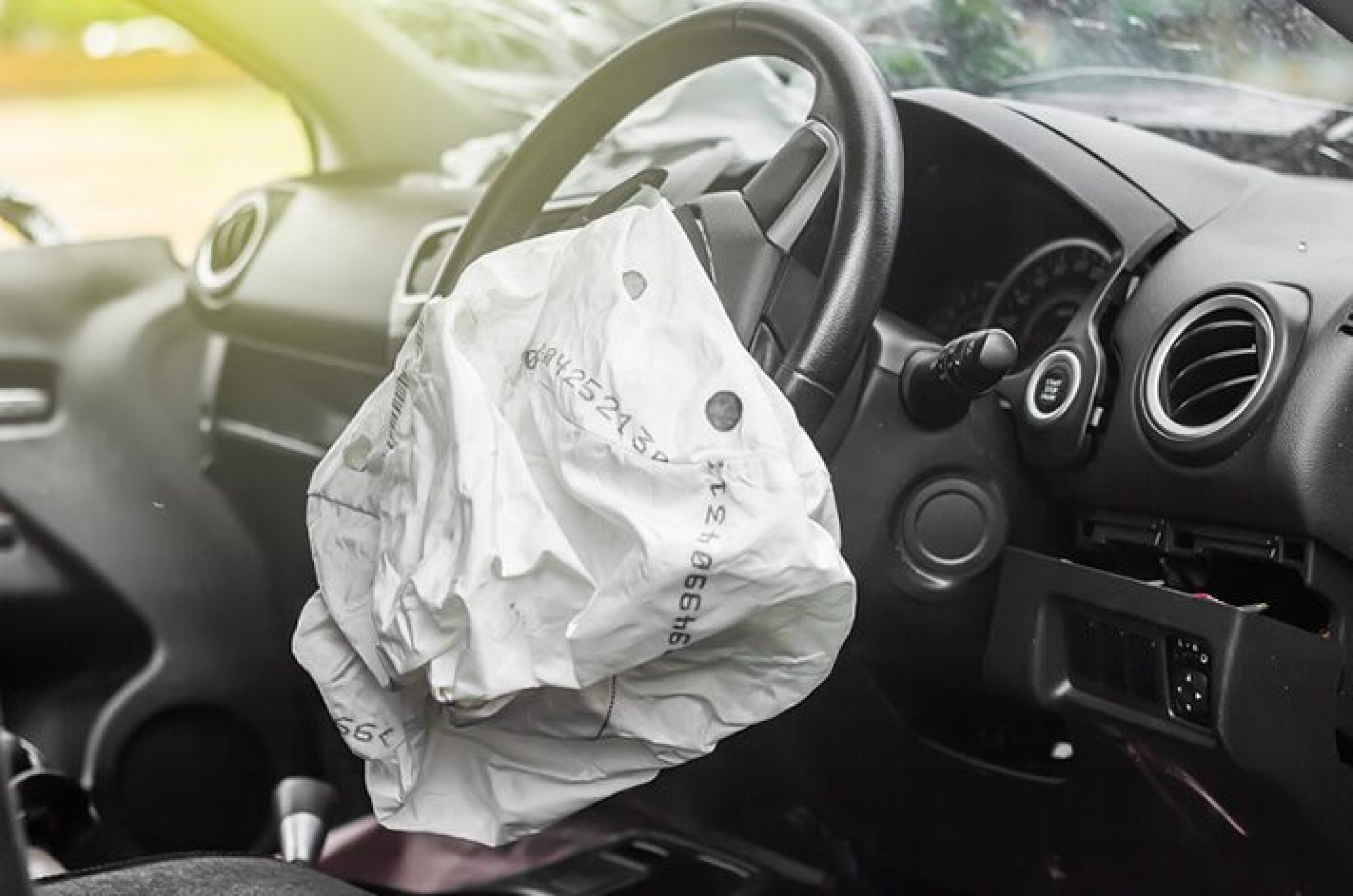 Takata airbag deployed