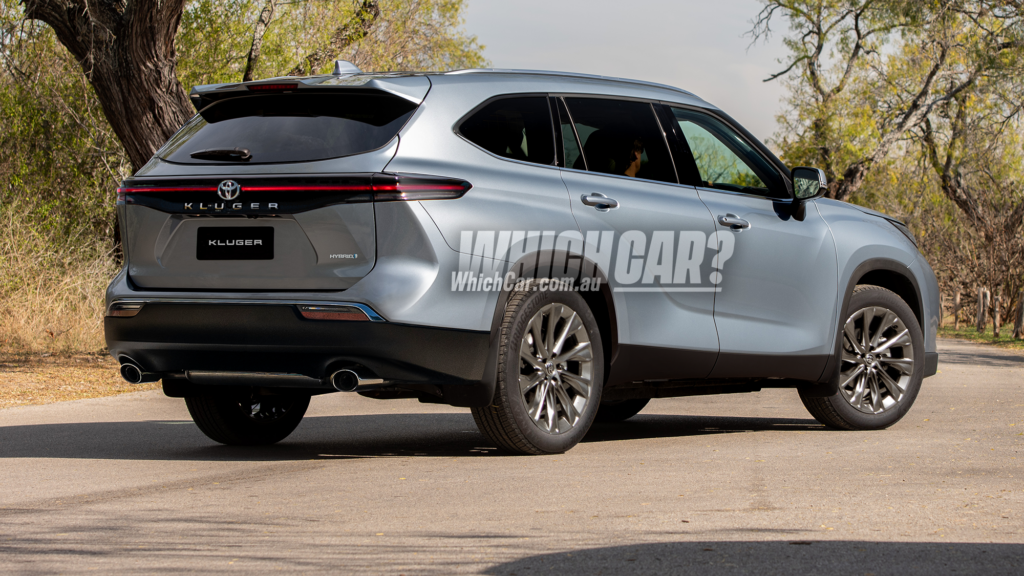 2025 Toyota Kluger (Highlander) facelift imagined