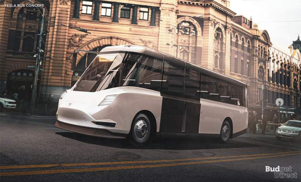 Tesla Event Bus Tesla teases three additional EVs planned
