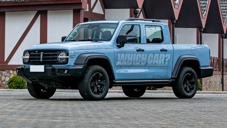 GWM Tank 300 pickup ute rendering