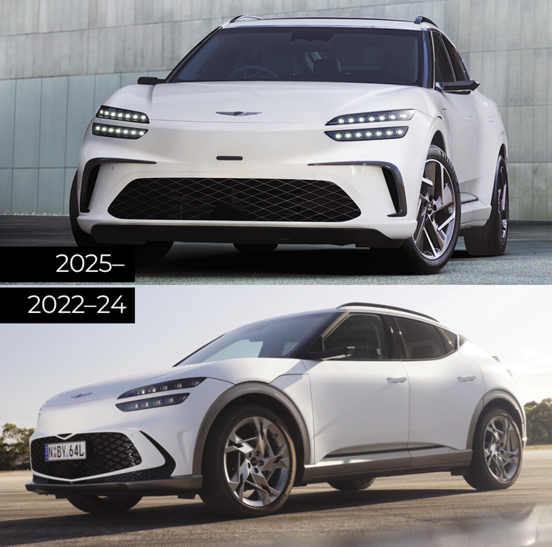 Genesis GV60 2025: Refreshed EV coming to Australia soon