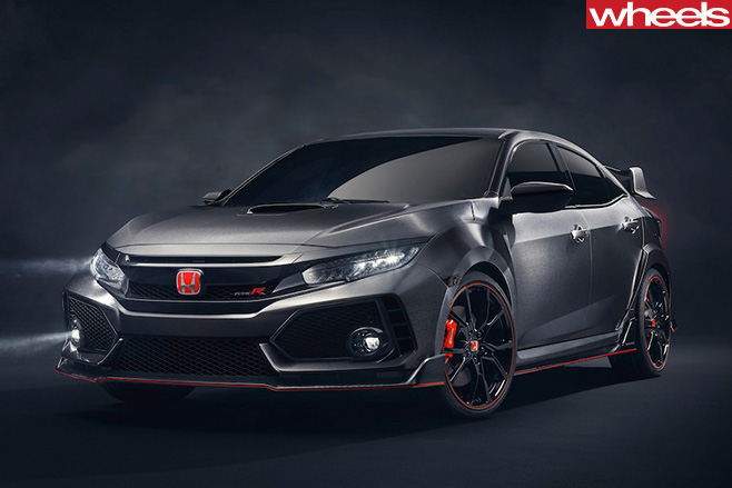 2017-Honda -Civic -Type -R-front -side
