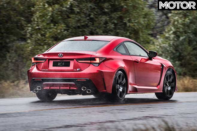 2019 Lexus RC F performance