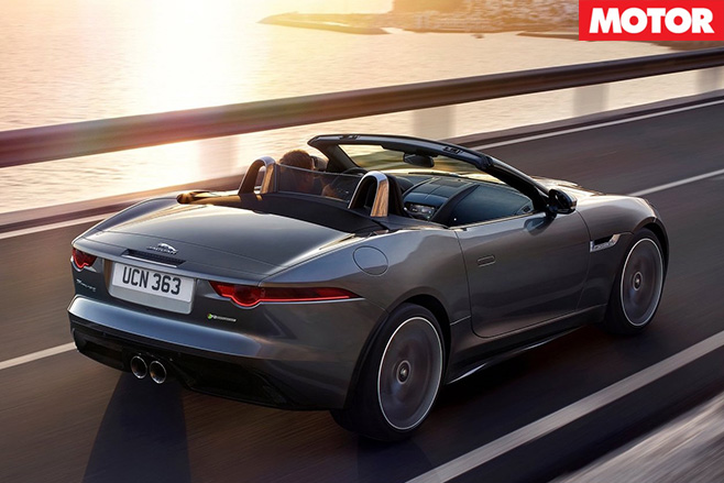 2018 Jaguar F-type rear