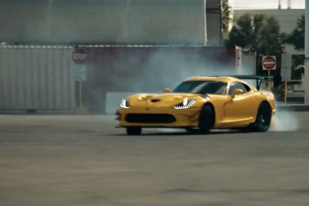 Dodge viper drift